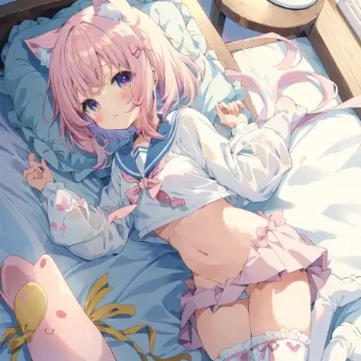 ぴんくねこみみ