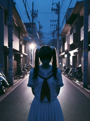 ツインテールの女の子