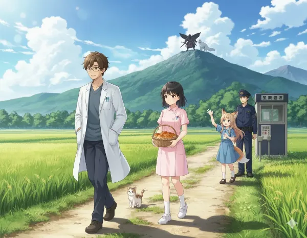 【宇宙歴REIWAシリーズ】　「先生と子猫と山の主」　その２