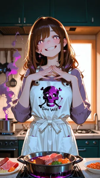 デス料理系幼馴染み女子