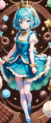 お菓子の国のお姫様