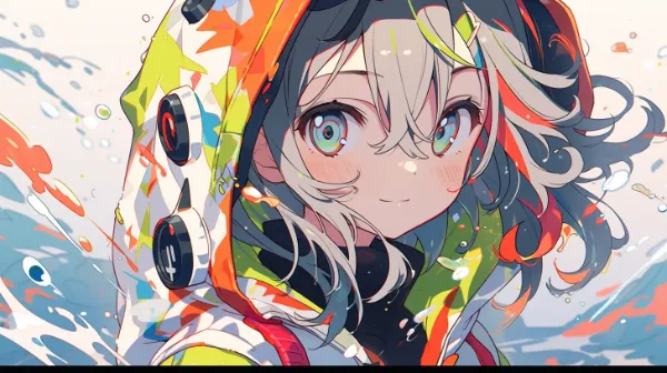 インクの海で輝く少女の冒険