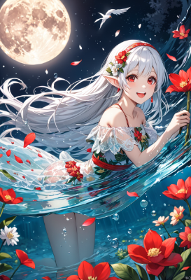 浮かぶエルフ