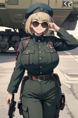 おっぱい兵士