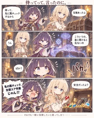 待ってって、言ったのに。