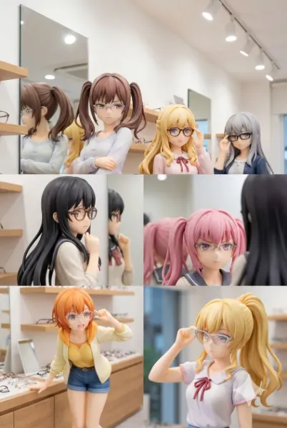 眼鏡◯場風（おま好きガールズ×メガネ）