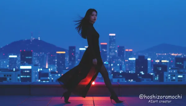 都市の残響、脚に宿る静寂 - The echoes of the city, the silence in your legs