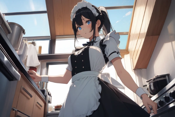 「朝ご飯もうすぐ出来ますからね～」