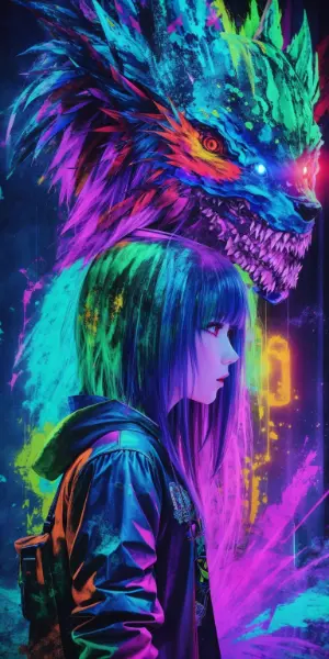 Neon  Monster