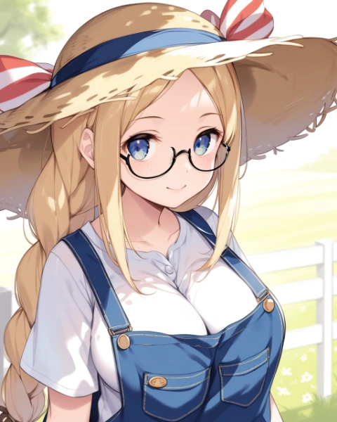 三つ編みというと、以前はこんな感じのキャラが好きだった気がする