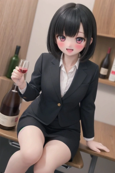 drunk girl Business woman 2