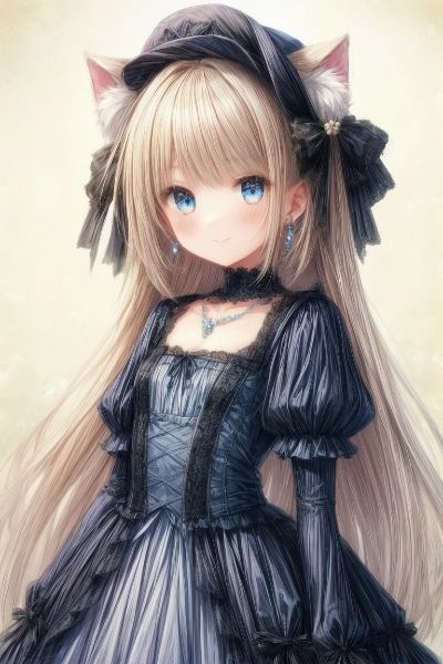 ロリータねこ娘たち