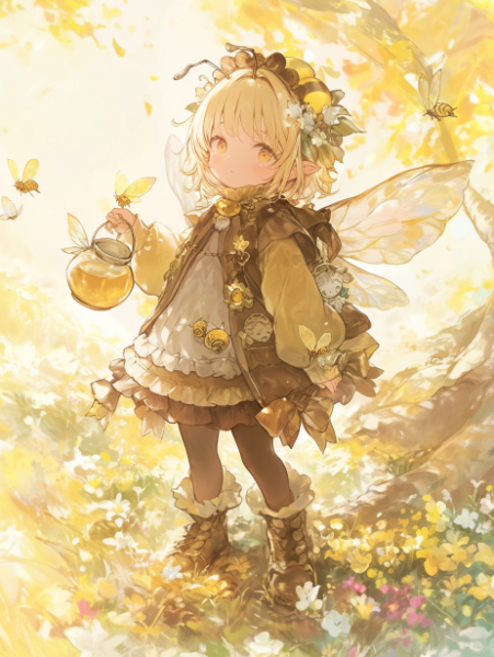 ミツバチガール。