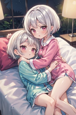「もう、寝る時間？」