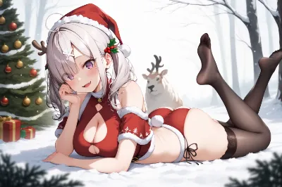 クリスマス　すこやさん