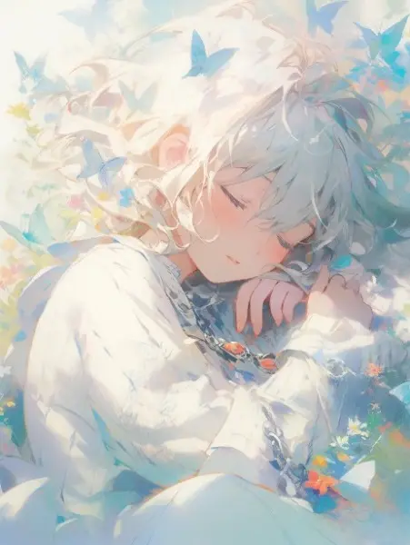 朝のまどろみ