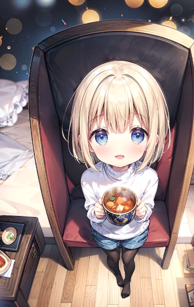 一緒に食べる？