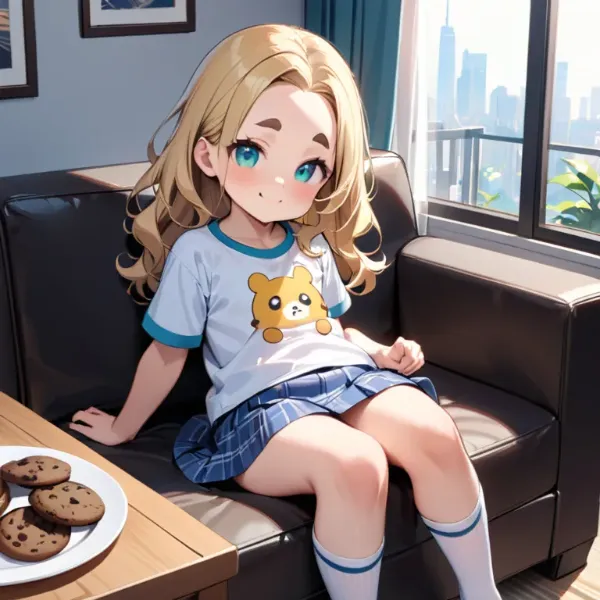 おでこちゃんとチョコチップクッキー