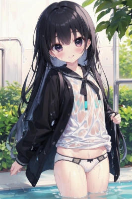 黒髪の女の子