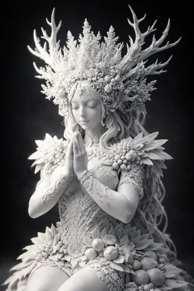 森の精霊が紡ぐ祈りの調べ