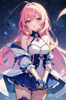 お星様にお願いを...