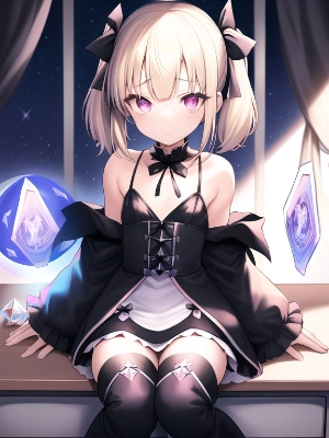 ゴスロリ占い少女