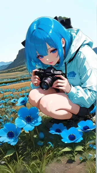 誕生花(8月4日,[メコノプシス]ブルーポピー)