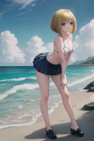 あみちゃんビキニスカート