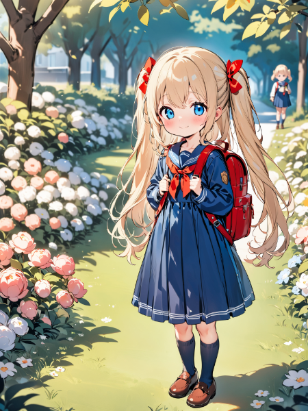 セーラー服な金髪少女7