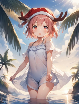 真夏のトナカイさん🎅🏻