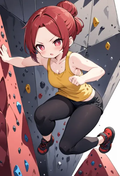 ボルダリングの練習