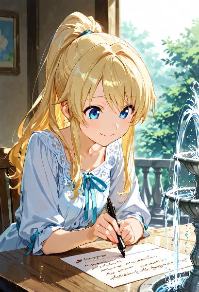 噴水の調べに寄せる恋文