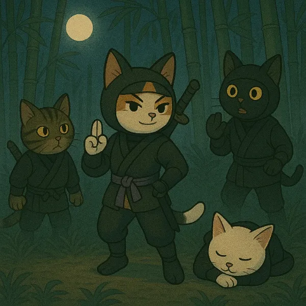 くの一三毛猫さん