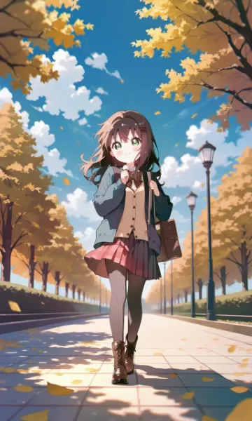 「涼しくなってきたね」