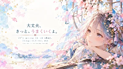 桜の窓辺で、未来を信じて