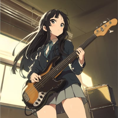 アニメK-ON!【秋山 澪】