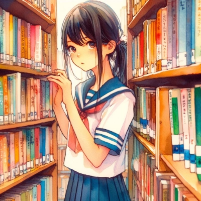 蔵書整理中
