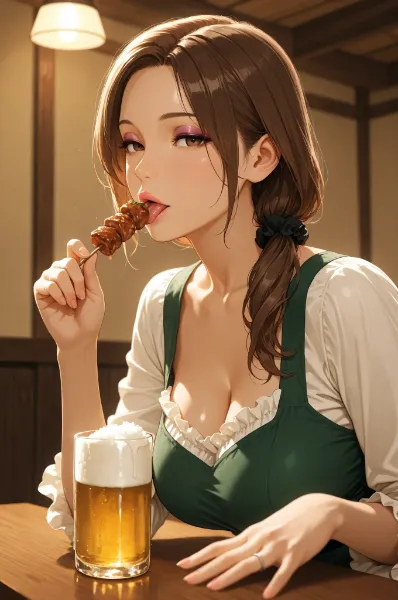 夫以外の男性と飲んでるやつ