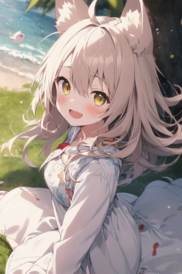 白けもみみ