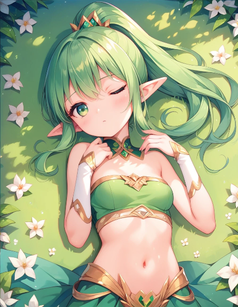 緑の国のエルフ姫