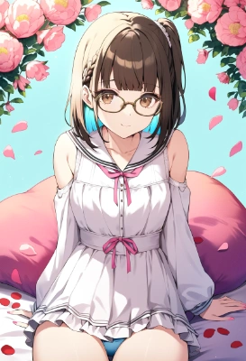 メガネっ子