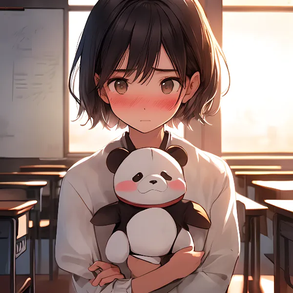 パンダのぬいぐるみ