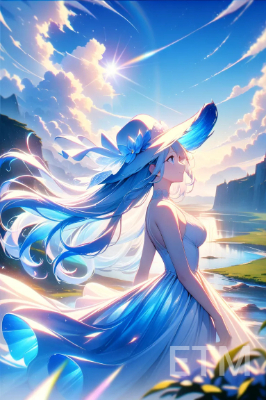 空をメインに描写したいのに目立ちたがりな女の子が邪魔しに来る！