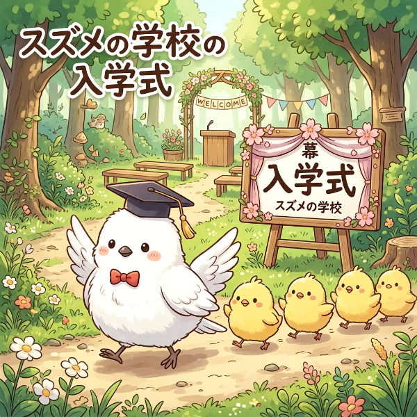 雀の学校の入学式