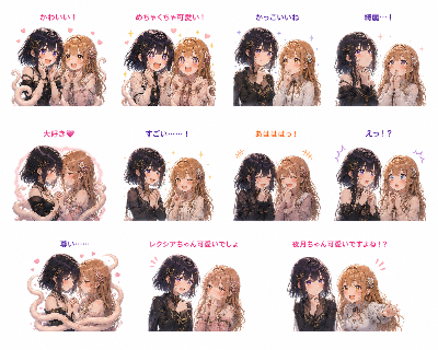 スタンプ自作しました