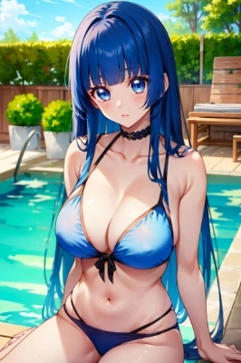 プールサイド