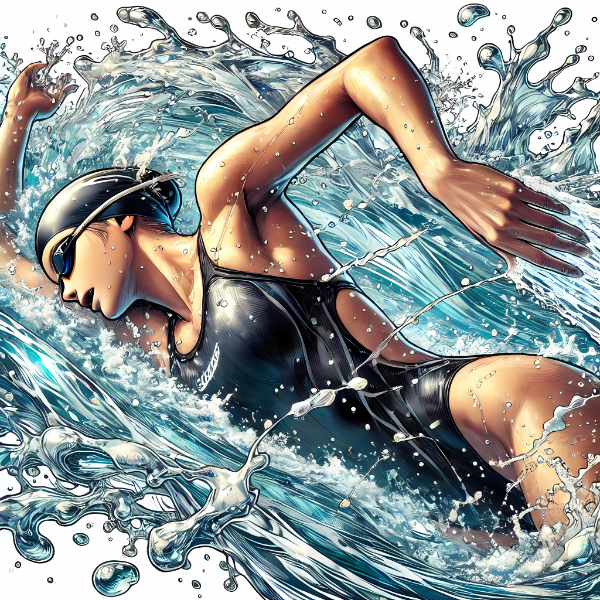 泳ぎ競う者 (水中競技) 🏊