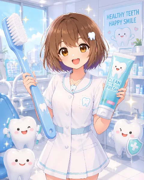 キラキラ歯磨き