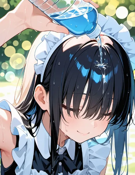 あつー（ばしゃばしゃ