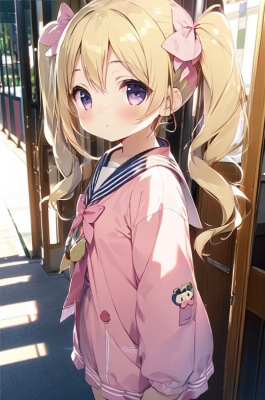 金髪ツインテール☆